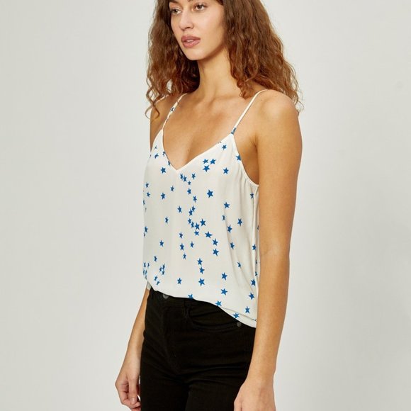 Silk Camisole with Blue Star from Equipment - Picture 4 of 12